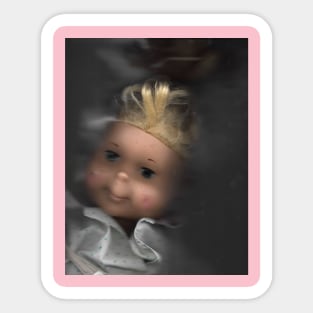 Creepy Dolly Sticker